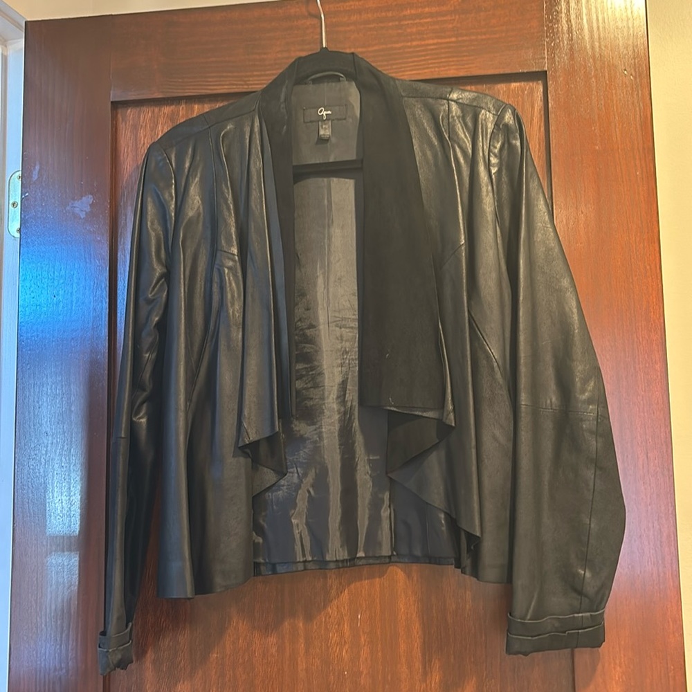 Leather jacket